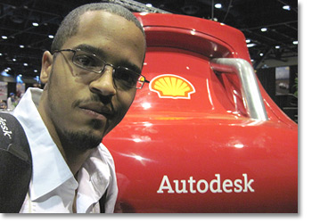 NCSU Industrial Design Graduate Student, Sean Coleman and his winning concept car