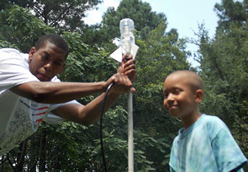 Wonder if the astronauts made bottle rockets when they were kids?